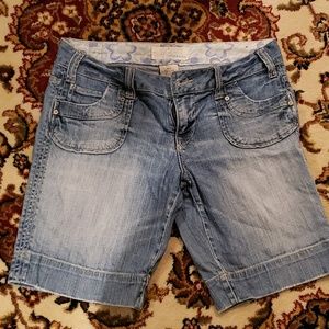 Maurice Light Denim Shorts